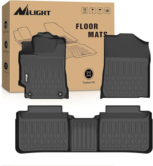 Nilight TPE Floor Mats for Toyota Camry 2015 2016 2017, All Weather Custom Fit Heavy Duty Floor Liners