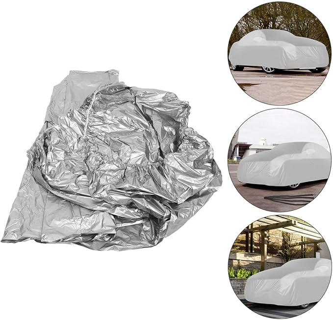 Heavy Duty Waterproof SUV Car Cover XL Sun Protection Thickened Full Vehicle Cover for All-Weather Outdoor Use Compatible with Trucks and Automobiles