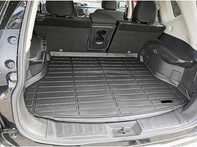 Cartist Cargo Liner Custom Fit for Nissan Rogue SV S SL 2014-2020 All Weather Trunk Mat Black for Nissan Rogue Accessories (Not Fit 7-Seat/Rogue Select/Rogue Sport/Hybrid Models)