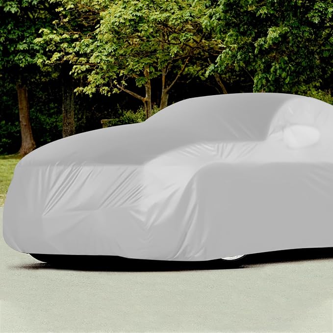 Heavy Duty SUV Protective Car Cover Full Body Outdoor Weatherproof Auto Cover with UV Protection and Rainproof for Seasons
