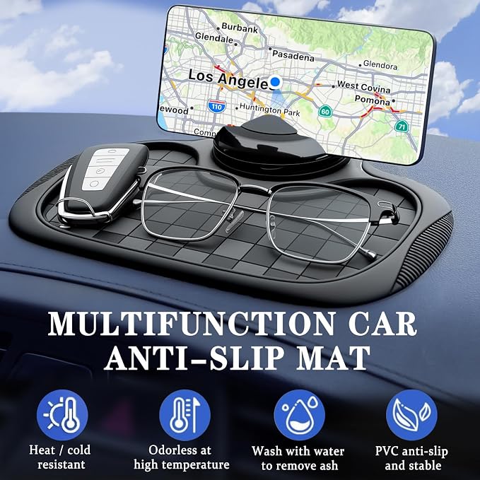 Multifunctional Anti Slip Mat for Car Dashboard Phone Holder Universal