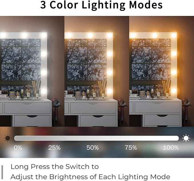 Yanosaku LED Vanity Mirror Light Bulbs