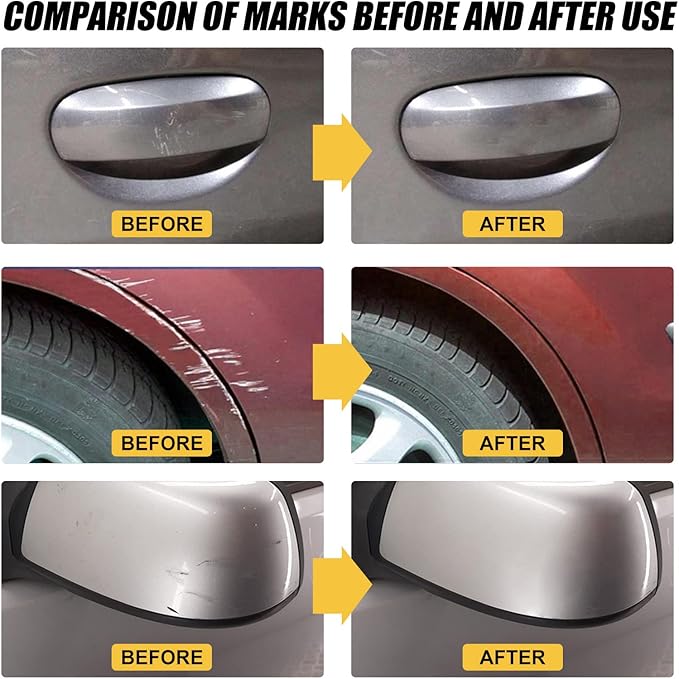Scratch Remover – Eliminate All Car Scratches in 60 Seconds, Cloth Scratch Remover Kit, for Minor Car Paint & Scratch Repair, Swirl & Water Spots Remover (1pc, 100g)