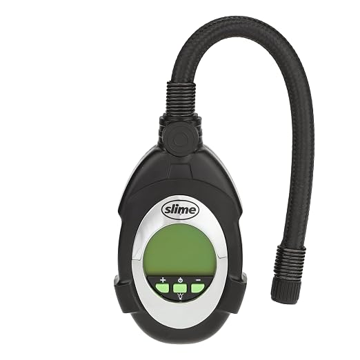 Slime 20202 Tire Pressure Gauge, Ultimate Digital, LED Light for Night Time Use 0-100 psi