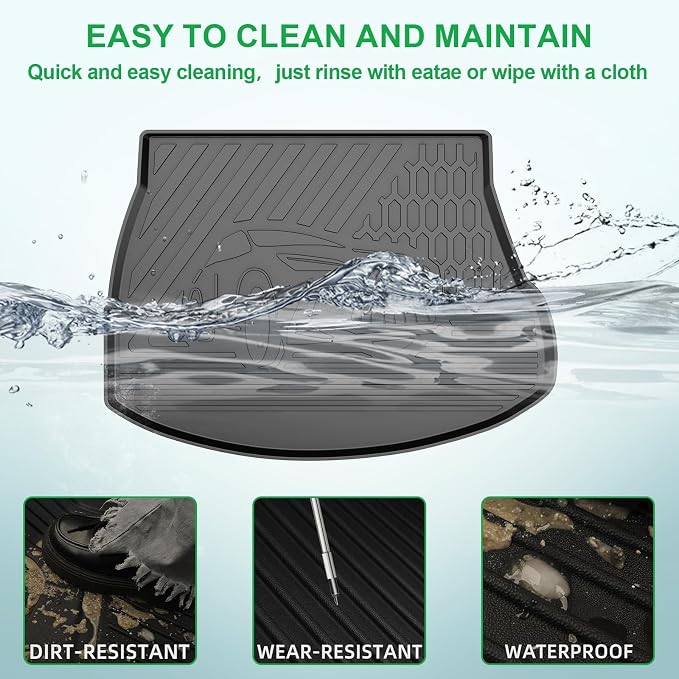 Original 2022-2026 NX Cargo Liner for Lexus NX(NX250/NX350/NX350h/NX450h+) - Custom Fit TPE All Weather Trunk Mat for Lexus NX & NX Hybrid Accessories