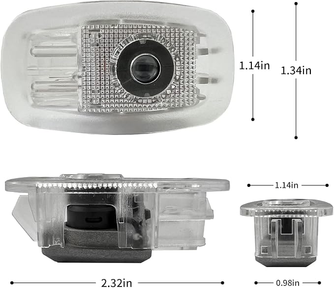 Non-Fading Car Door LED New Logo Projector Welcome Lamp Door Light Puddle lights Kit Compatible with Accessories CLA-Clsaa 2020-21/CLS-Clsaa 2019-21 E-Coupe S-Coupe