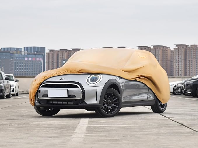 Heavy Duty Outdoor Car Cover Custom Fit for 2014-2026 Mini Cooper 2 Door,Windproof All Weather Waterproof Sun Rain UV Dust Snow Protection Outdoor Car Covers