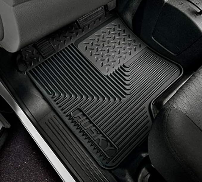 Husky Liners - Heavy Duty Front Floor Mats | 1999-2010 Ford F - 250/F - 350 Super Duty, 2000-2005 Ford Excursion, Black | 51201