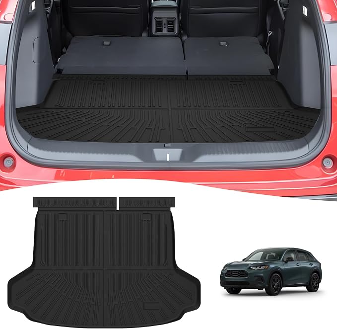 HR-V Cargo Liner - Fits for Honda HR-V 2023-2026, Sport | LX | EX-L FWD&AWD (Include w/o BSI Model), All Weather Cargo Trunk Mat for HRV Accessories Heavy Duty Black