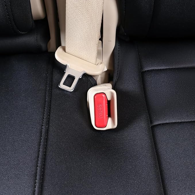 EKR Car Seat Covers Custom Fit for Toyota 4Runner(5 Seats) Full Set | for Toyota 4Runner 2003-2009(Power Front Seats)Airbag Compatible,Waterproof Pet-resistant Protection,Neoprene(Black)