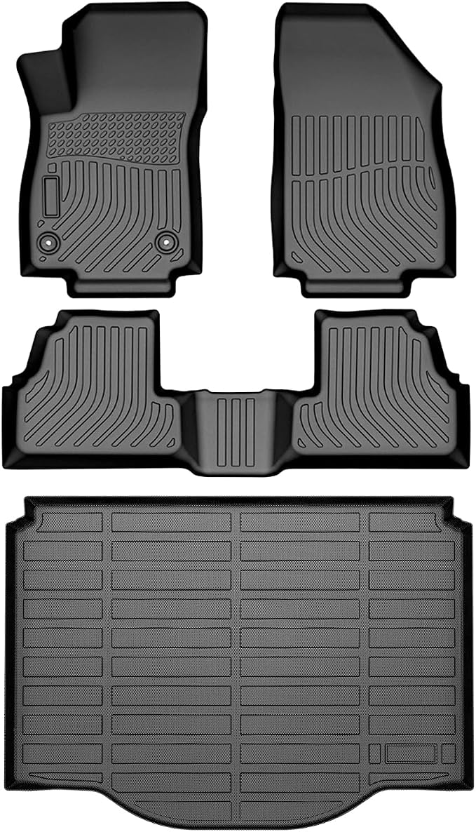 Cartist Floor Mats & Cargo Liner Custom Fit for Chevrolet Chevy Trax 2014-2023/2013-2023 Buick Encore (Not fit Encore GX) Accessories All Weather Heavy Duty