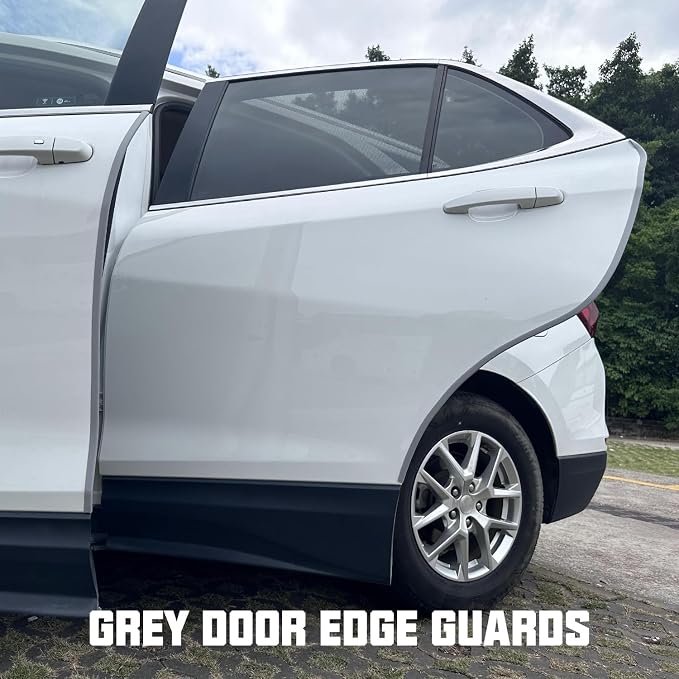 Winunite 32.8ft (10m) Car Door Edge Guards Light Gray – Self-Adhesive PVC, U-Shaped, Fits Most Vehicles, Fade-Resistant, Scratch- and Chip-Resistant – Reduces Dings in Parking Lots