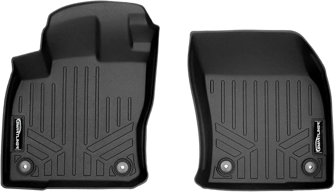 SMARTLINER Custom Fit Floor Mats 1st Row Liner Set Compatible with 2018-2024 Volkswagen Tiguan