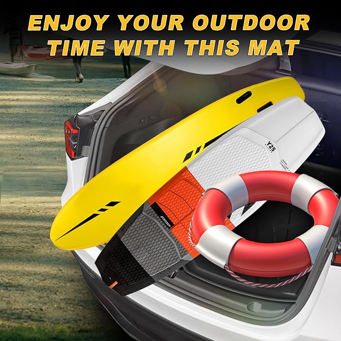 Original Cargo Liner Fit for Honda HR-V AWD 2016-2022 | All Weather Protection Heavy Duty Trunk Liner, Anti-Slip Waterproof TPE Rubber HRV Cargo Car Liner