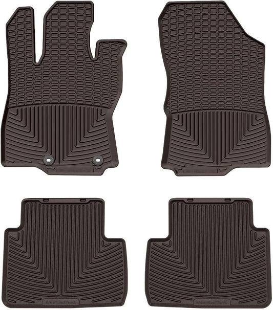 WeatherTech All-Weather Floor Mats for Subaru Forester 1st & 2nd Row (W728CO-W729CO), Cocoa