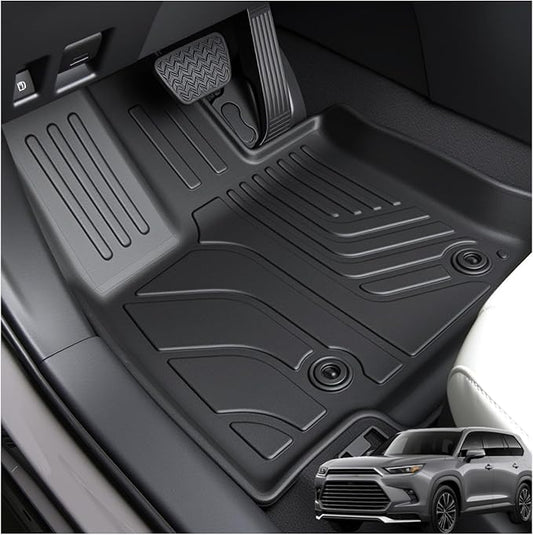 Floor Mats&Cargo Liner for 2026 Toyota RAV4 Hybrid,(Suitable for Hybrid Version) Full Set Car Floor mats with Cargo Liner,All Weather TPE Accessories for 2026 RAV4