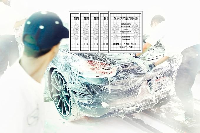 50Pcs Heavy Duty Disposable Auto Paper Floor Mats,Automotive Mat Covers Protector Detailing Detail Wash Temporary Sticky 16" W x 20" H,Vehicle Carpet Protector for Dealer and Car Wash