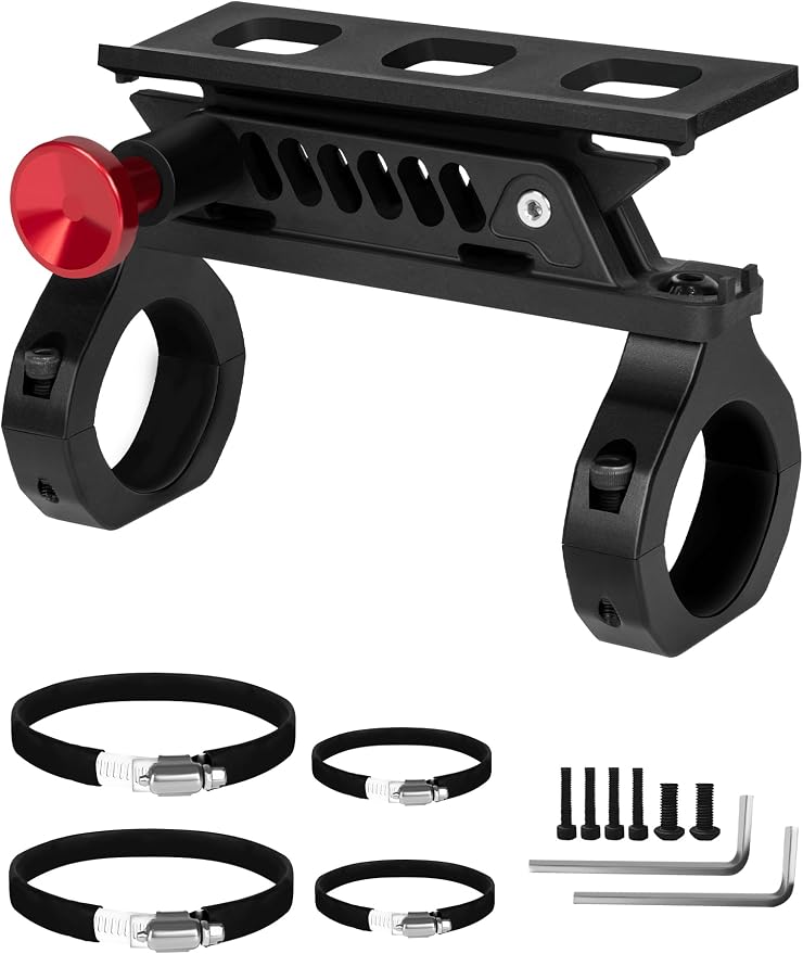ZIDIYORUO UTV Fire Extinguisher Mount, Roll Bar Fire Extinguisher Holder | Quick Release, Aluminum Bracket Fits 1.75"-2" Roll Cage Mount, Compatible with Polaris RZR Cam Am x3 Kawasaki Pioneer Talon