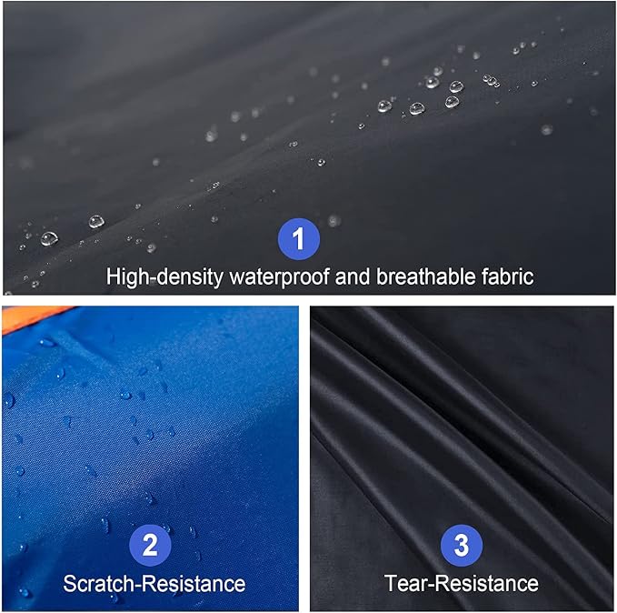 Car Cover for Coupe Sports Car Waterproof All Weather, Universal Fit Mazda Miata/MX-5, Toyota MR2, BMW Z3, Honda S2000, Saturn Sky, Volkswagen Cabrio, Mercedes-Benz SLK-Class etc.