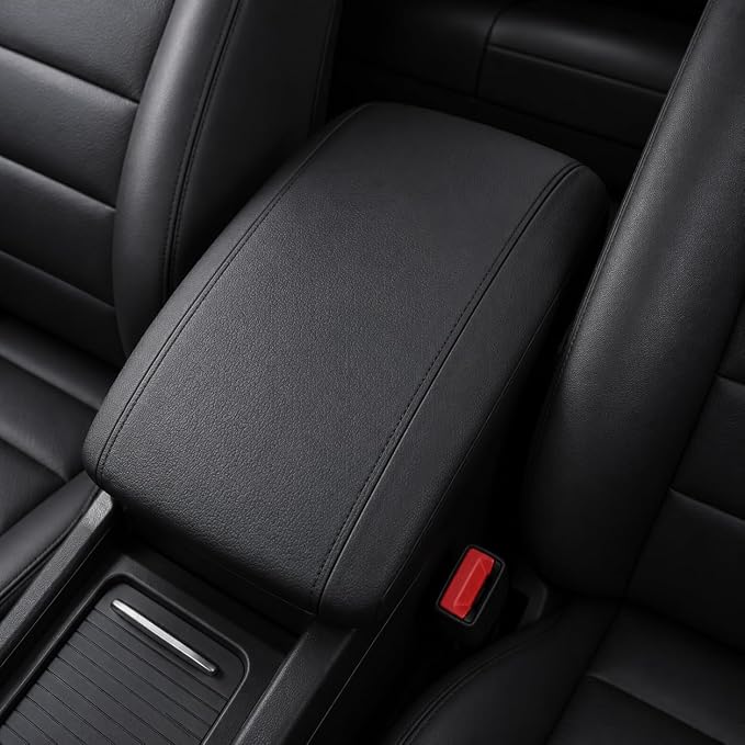 AOMSAZTO Armrest Covers for Honda Civic 2006-2011 Black | Wateproof and Anti-scratch console cover