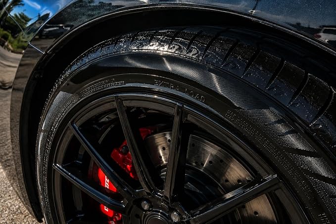 Black Diamond Tire Shine Spray 14 oz (Pack of 3) – Extreme Wet Look High Gloss, Fast Dry No-Sling Formula, Long Lasting UV Resistance for Car & Truck Tires