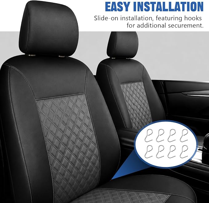 wuyaoyao Automotive›Interior Accessories›Seat Covers & Accessories›Seat Cover Sets (Gray)
