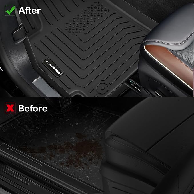 Floor Mats for 2026 2025 Kia K4 Sedan All Weather Floor Liners TPE Rubber Fit for 2025 2026 Kia K4 Sedan Anti-Slip Full Set Automobile Mats Accessories