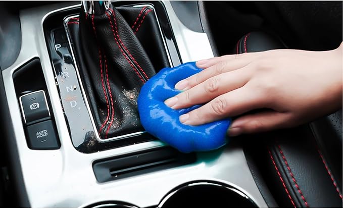 x xotic tech Car Cleaning Gel for Car Detailing Putty Interior Cleaner Slime Auto Detail Tools Supplies Accessories Valentines Day Gifts for Him Her Men Women Stocking Stuffers Blue 4 Pack
