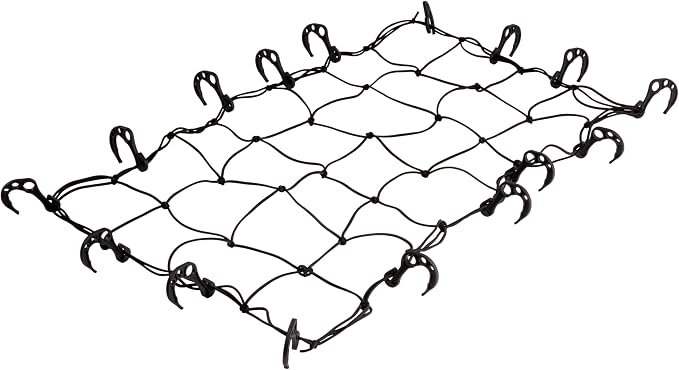 CURT 18223 43 x 24-Inch Elastic Cargo Net with Hooks for Hitch Carrier