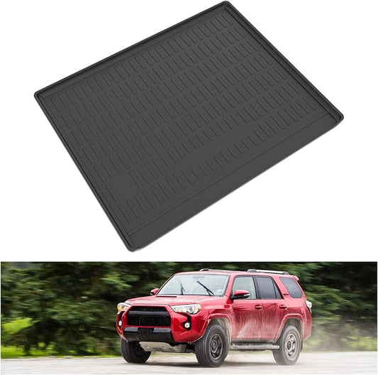 Kiwi Master Cargo Mat for 2010-2024 Toyota 4Runner (No 3rd Row Seats) | OEM Replacement PT218-89112, Custom Fit, All Weather Rear Cargo Liner, Heavy Duty TPE Tray Trunk Mat, Black