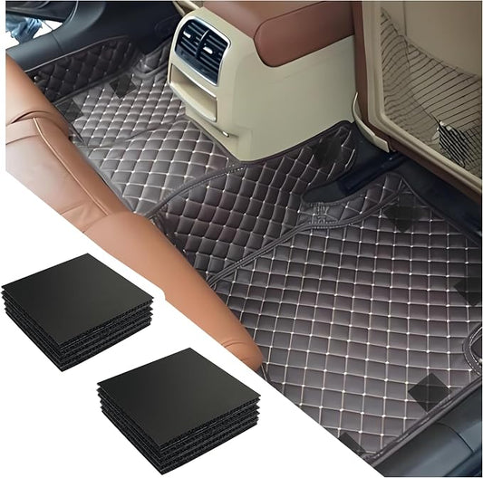 10PCS Car Floor Mat Retainer for Automotive Carpet,Super-Adhesive Hidden Car Mat Clips Keep Car Mats from Sliding,Universal Anti Skid Mat for Truck Mats,Car Seat Cushion (10PCS)
