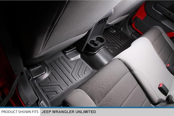 MAXLINER Floor Mats and Cargo Set for 2011-2013 Jeep Wrangler
