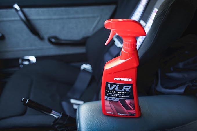 Mothers VLR Vinyl-Leather-Rubber Care, 1 Gallon (06522) | Cleans, Conditions & Protects In One Step, pH Balanced, Neatsfoot Oil & Lanolin To Protect Against Drying, Fading & Cracking