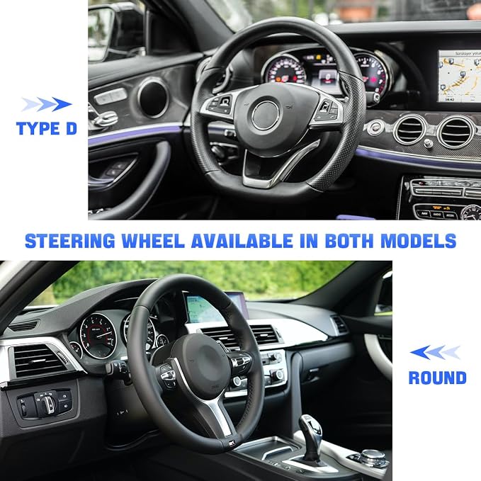 zipelo Elastic Stretch Steering Wheel Cover, Microfiber Breathable Ice Silk, Universal 15 Inch Anti-Slip Car Steering Wheel Protector, Warm in Winter and Cool in Summer, for Men and Women (Black)