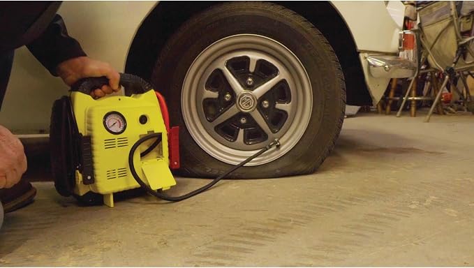Performance Tool W1665 900 Amp Jump Starter, Inflator, Portable Power Unit