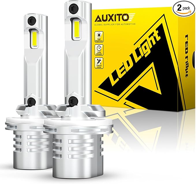 AUXITO 880 Fog Light Bulb, 16,000LM 500% Super Brighter, Real 1:1 Mini Size 899 Fog Lights, 6500K White, No Adapter Required, Non-Polarity, No Fan, Plug and Play, 893 LED Light Kit 2PCS