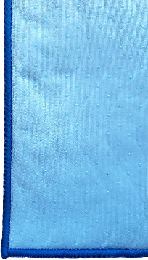 Waterproof Seat Pad for Incontinence, Blue/Blue, 22 x 22 Inches | Slip-Resistant, Ultra Absorbent, Soft Microfiber, 5 Layer Design, For Adults, Kids and Pets