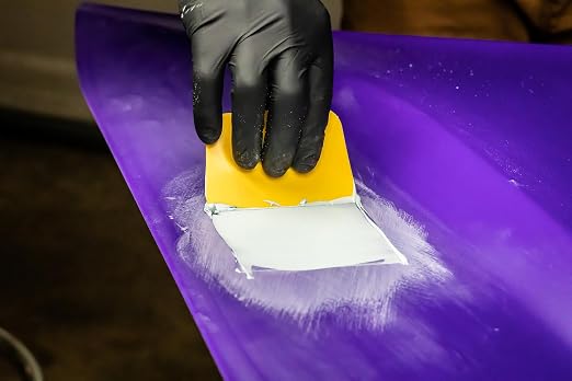 Evercoat Body Shop 105035 Pro-Grade Glazing Putty for Filling Minor Dings, Scratches and Low Spots in Aluminum, Fiberglass & More, Easy Mix Hardener Included 13 Fl Oz.