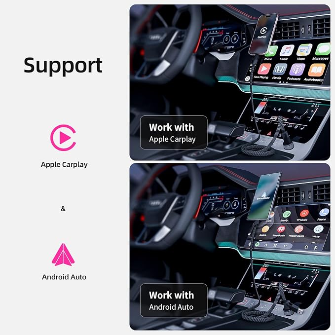 USB C Cable, 240W MAX 4 in 1 Charging Cable 5FT with E-Mark Chip, Fast Charging USB A/C to C/Lightning Cable for iPhone 17/16/15/14/13 Series, Pad/Android/Tablets/Car and More, iPhone Charger Cord