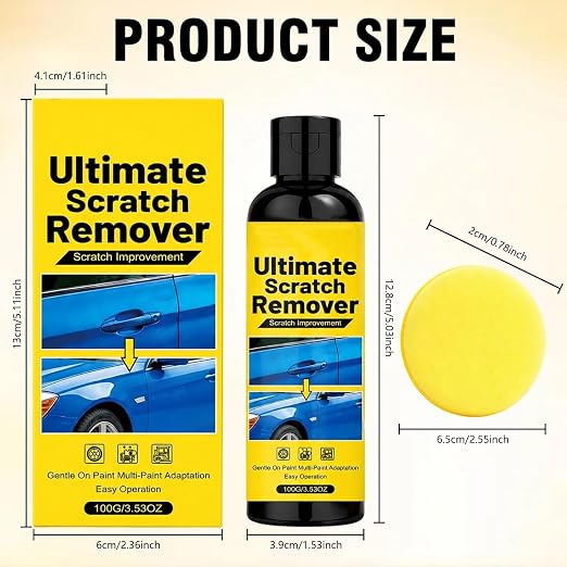 Scratch Remover, Scratch Car Scratch Remover Kit, Quick Repair Scratches and Restore Shine, All Paint Colors Polishing Kit