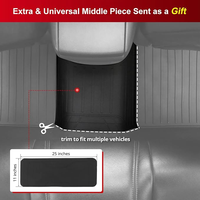 Fit 2018-2024 Toyota Camry Custom Fit Floor Mat IKON Style Black | IKON MOTORSPORTS, Latex Rubber Heavy Duty All Weather Car Front Rear Carpets Liner 5PC , 2019 2020 2021 2022