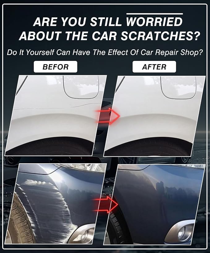 Nano Sparkle Cloth Car Scratch Remover, Nanosparkle Cloth for Car Scratches, Car Scratch Remover, Restore Scratched Paint to A Glossy, Like-New Finish, Simple, Effective, and Fast Results