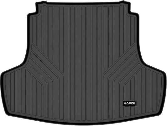 HAFIDI® All Weather Cargo Liner Fit for 2020-2026 Hyundai Sonata & 2021-2026 Kia K5 Car Cargo Mat TPE Automotive Trunk Mat Custom Accessories - Black