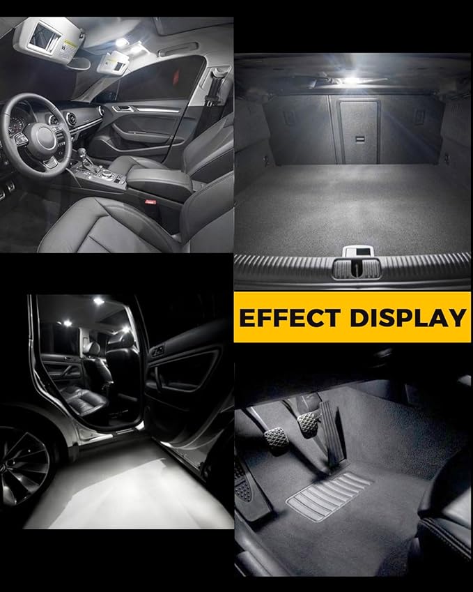 BMT xms Car Interior LED Light Kit Replacement for GMC Canyon Colorado 2015-2024,6000K Super Bright Interior Light Bulbs Package, 14pcs