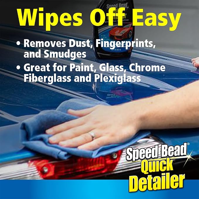 Stoner Car Care 92354-2PK Speed Bead Quick Detailer Spray – Fast Detail Spray for Dust, Smudges and Light Contaminants – Enhances Gloss and Slickness With Carnauba Wax – 22 fl oz (Pack of 2)