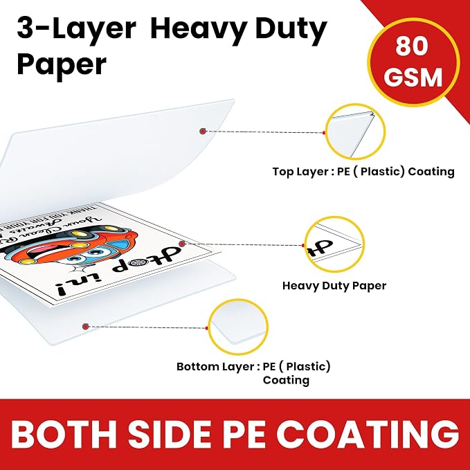 200 Paper Floor Mats For Cars - Waterproof Disposable Car Floor Mats, Car Detailing Supplies,Tapetes Para Carro, Automotive Auto Detailing, Carpet Protector,Resists water,oil, snow & dirt (17 X 22 In)
