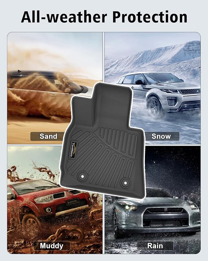 Floor Mats Custom Fit for BMW X3 2025 2026 M50/30 xDrive Trunk Mat with Backrest Mat All Weather TPE Rubber Cargo Liner Anti-Slip Full Set for BMW X3 Accessories (Trunk Mat+Backrest Mats+Floor Mats) | All Weather TPE Rubber Floor Liners, Cargo Liner, B...