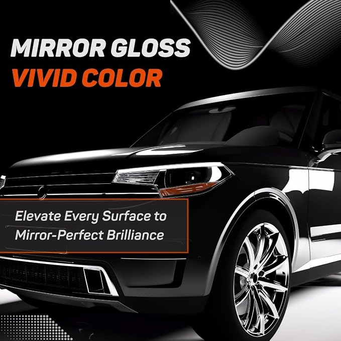 Ceramic Spray Coating for Cars - Advanced Graphene Technology | 17oz - Hydrophobic, high-gloss spray-on protection for car paint, Easy Application, Long-Lasting Protection, 50+ Wash Rating