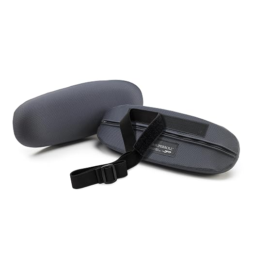 OPTP The Original McKenzie SuperRoll - USA-Made Low Back Lumbar Pillow for Office Chair Lumbar Support, Car Back Support Seat Cushions and Travel. The Preferred Lumbar Cushion by Physical Therapists.