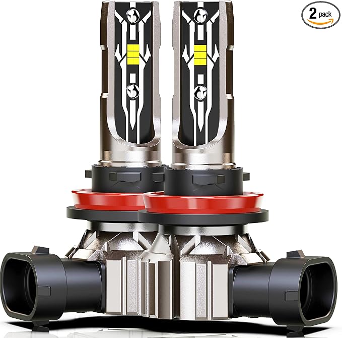RENO H11 H16 Fog Lights Bulbs, Powersports ATV UTV Fog Light Play Pack of 2